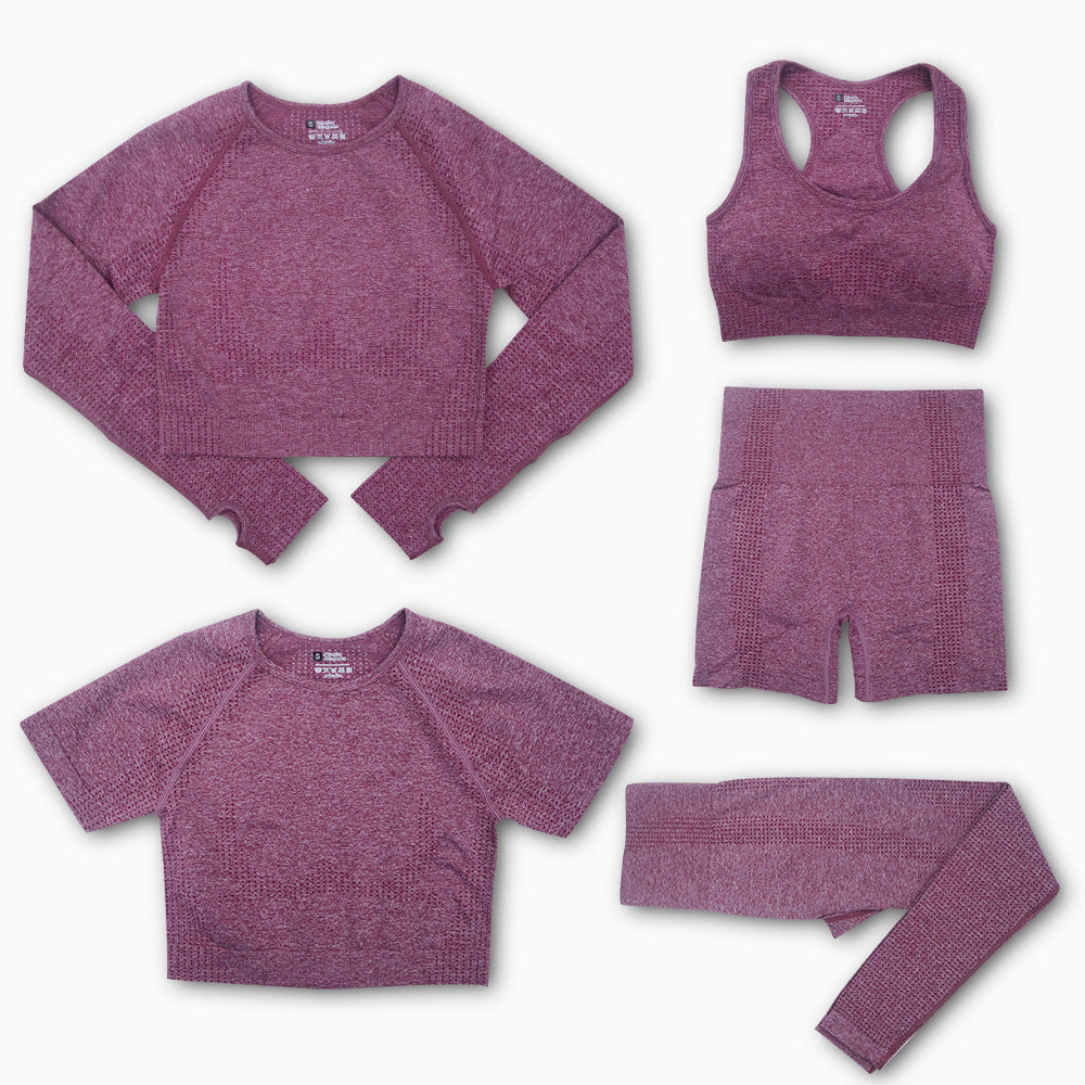 Women's Workout Yoga Set - Stylish Athletic Outfit
