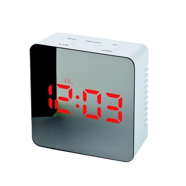 Digital LED Multi-Function Mirror Clock - Modern Home Decor