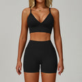 Seamless Tight Yoga Suit Waist Slimming Quick-drying Workout Clothes