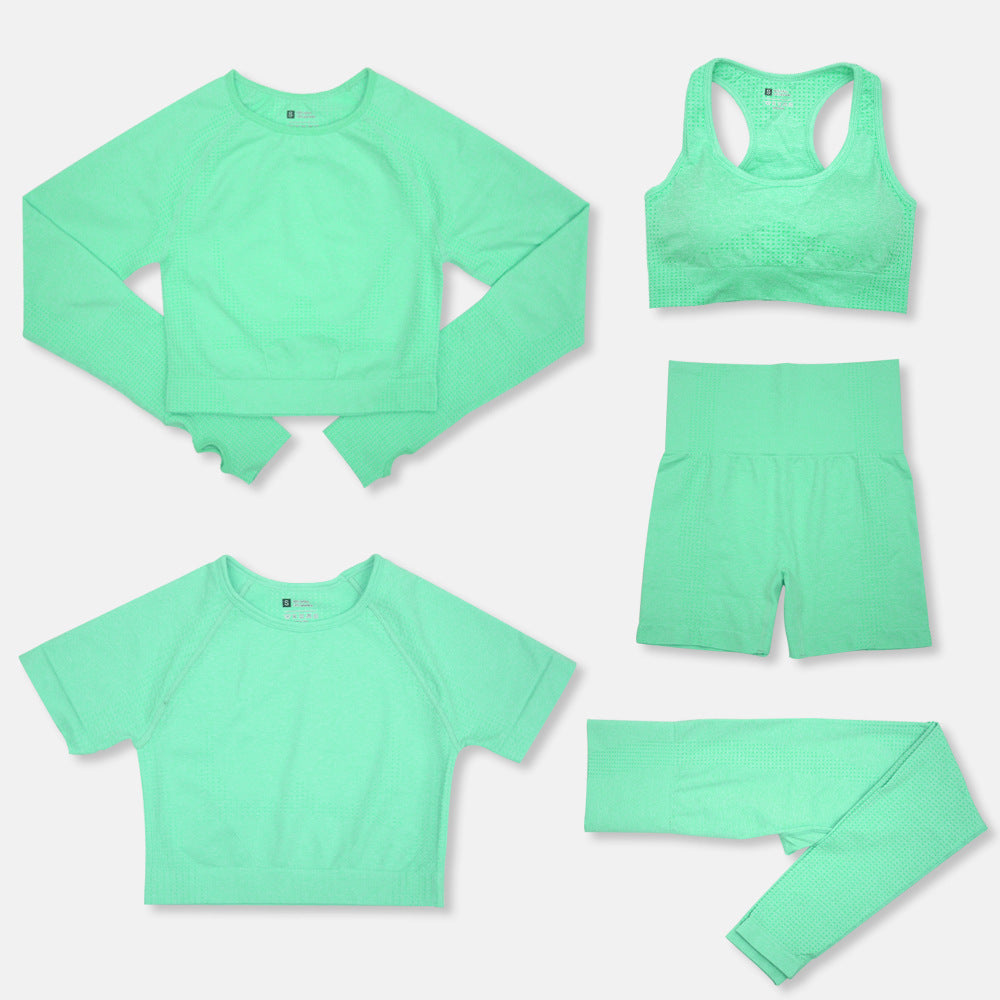 Women's Workout Yoga Set - Stylish Athletic Outfit