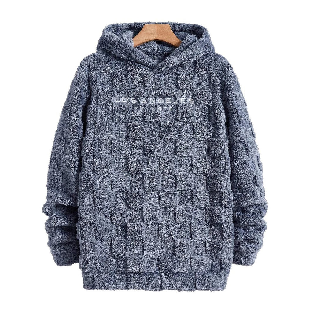 Men's Hooded Embroidered Loose Leisure Sports Hooded Sweater