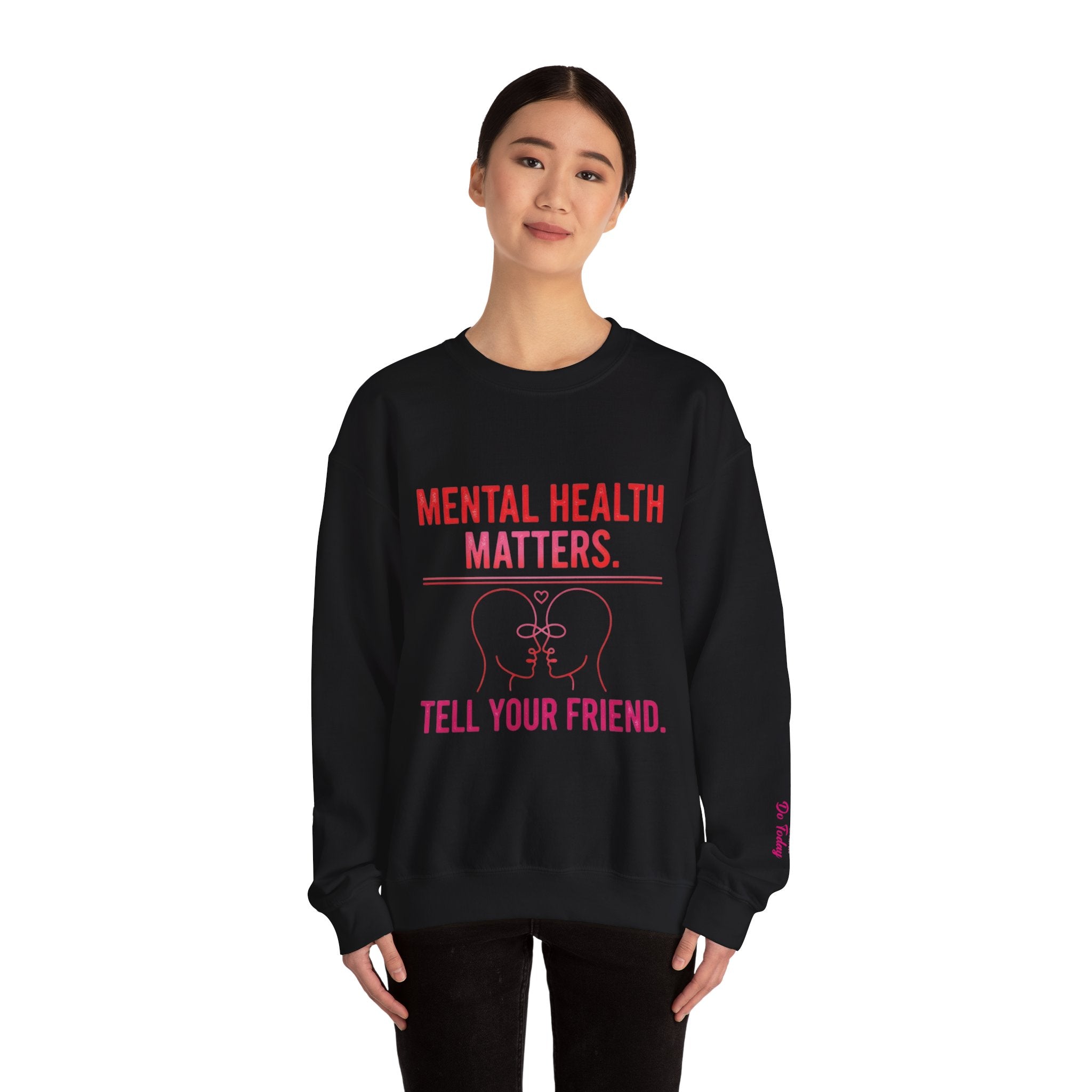 Mental Health Matters Crewneck Sweatshirt - Awareness Unisex Top