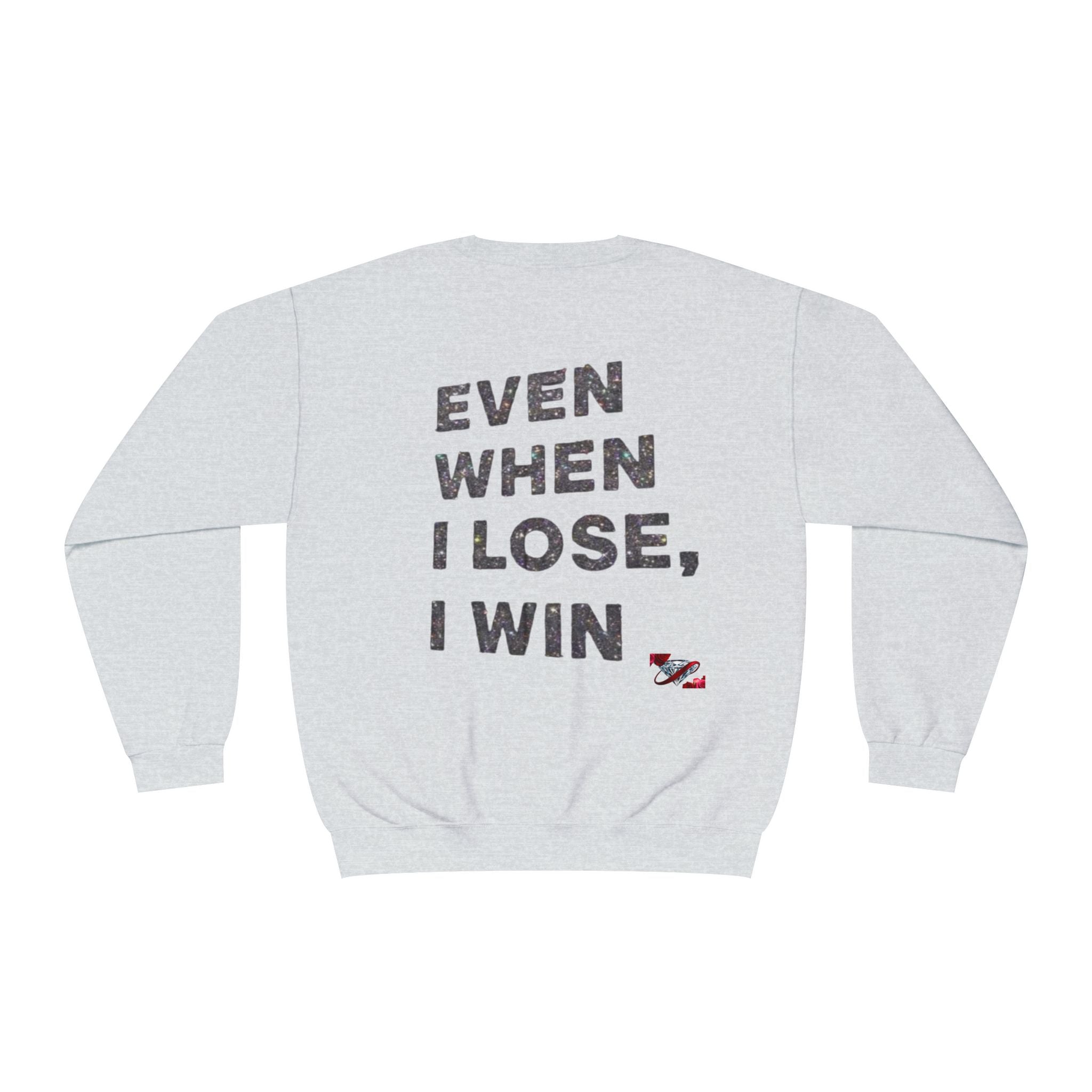 Glittery Crewneck Sweatshirt - Trendy Unisex Everyday Comfort