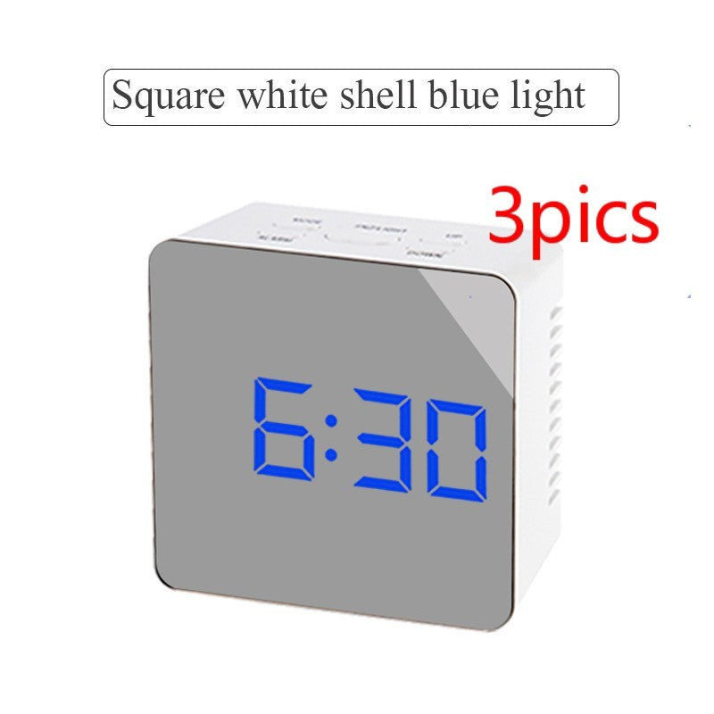 Digital LED Multi-Function Mirror Clock - Modern Home Decor