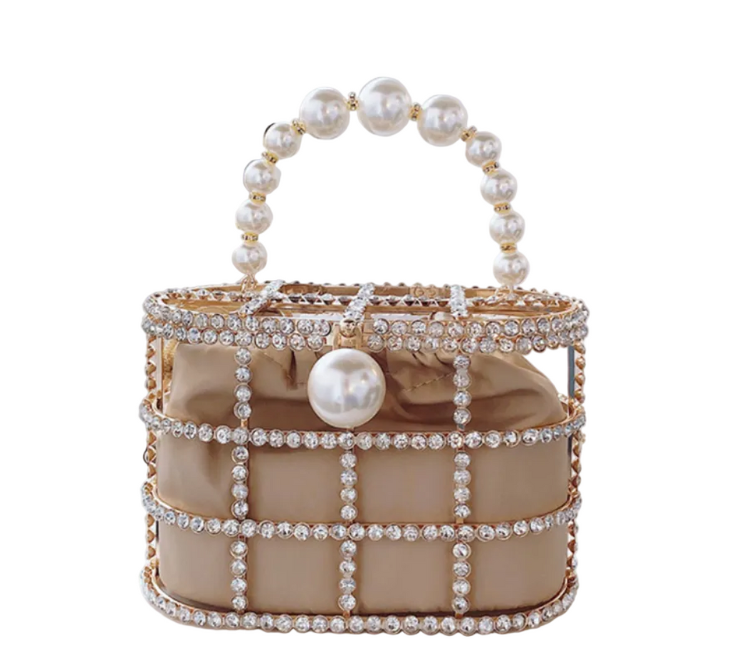 French Pearl Bucket Bag - Women's Summer Handbag