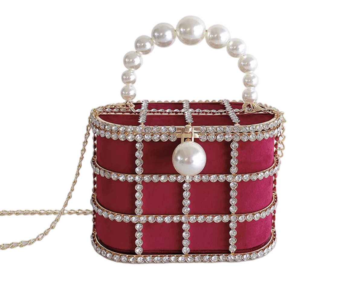 French Pearl Bucket Bag - Women's Summer Handbag