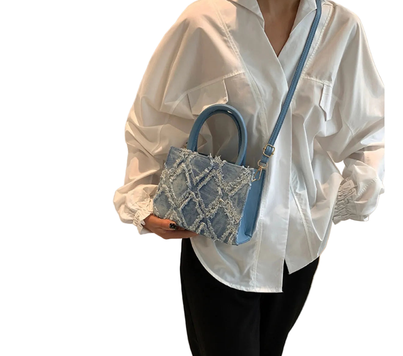 Women Summer Diamond Handbag Single Shoulder Crossbody Small Square Bag