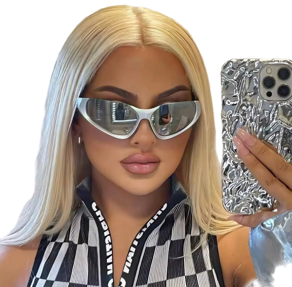 Y2K Spicy Girl Sunglasses Fashion Women Outdoor Sports Sun Glasses Vintage unisex Cycling Driving Glasses