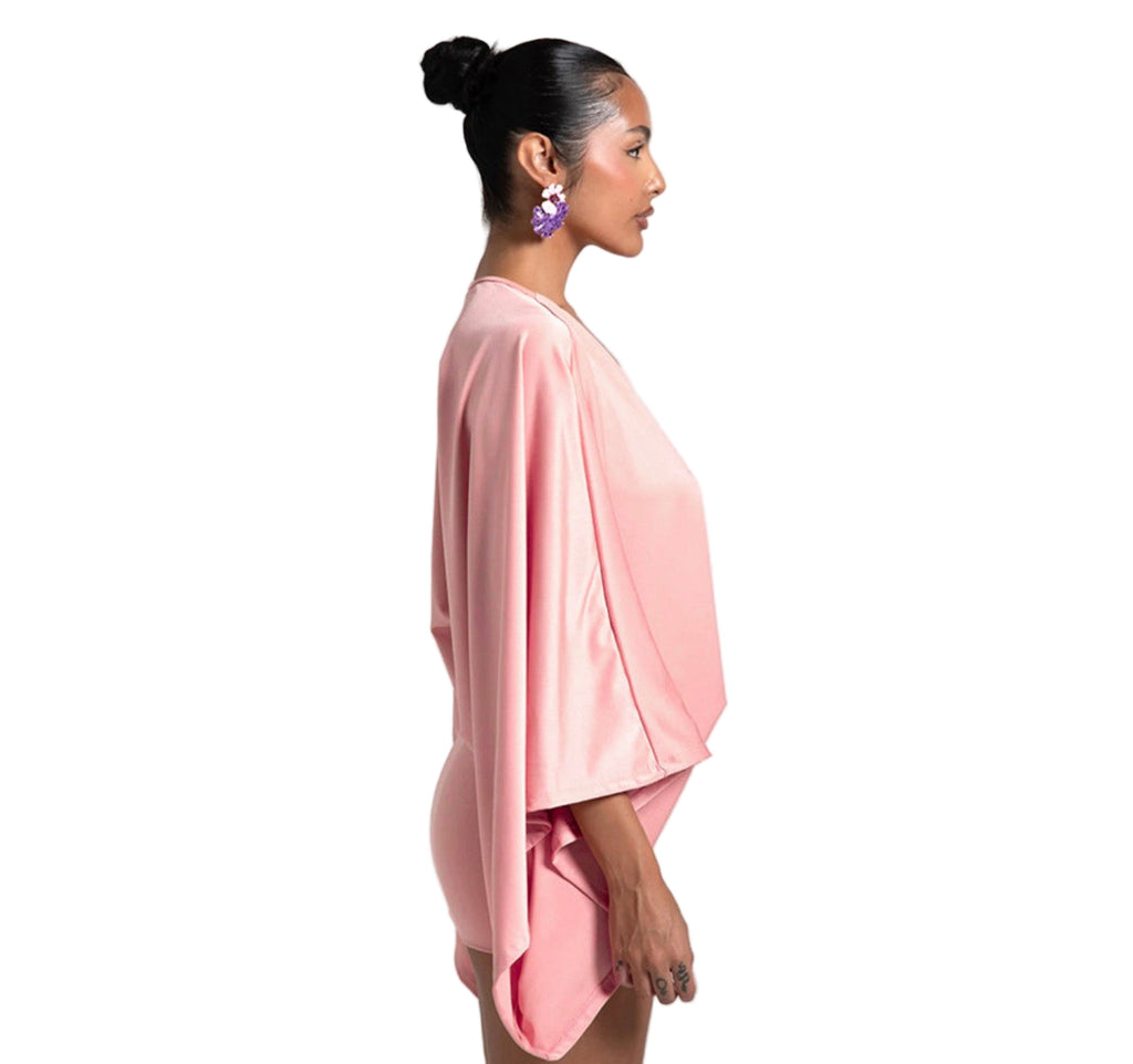 Women Sexy V-Neck Long-Sleeved Bodycon Dress