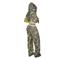 Women Casual Camouflage Long-Sleeved Hoodies and Pants Two-Piece Set