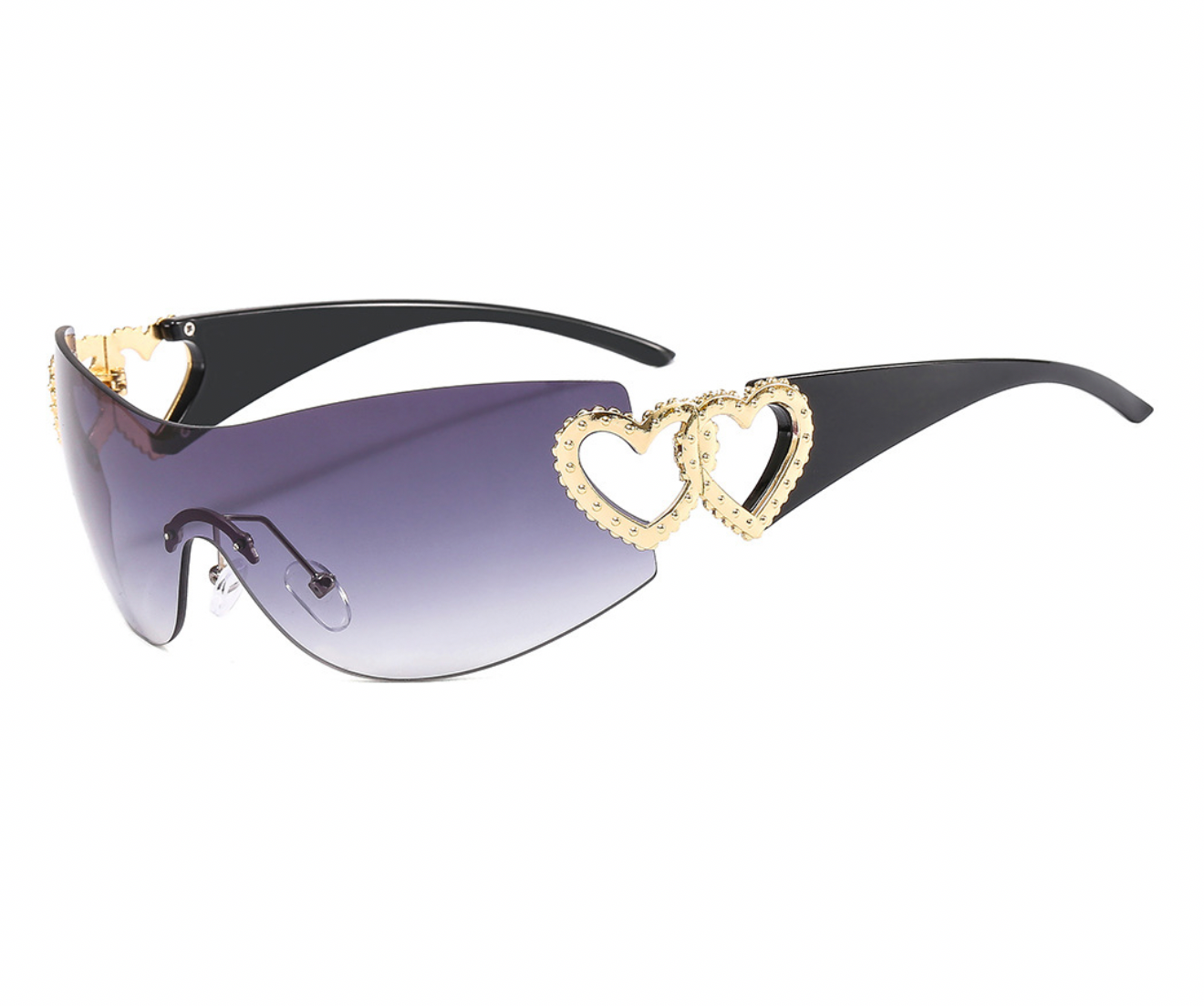 Sunglasses Rimless One-Piece Sunglasses For Women