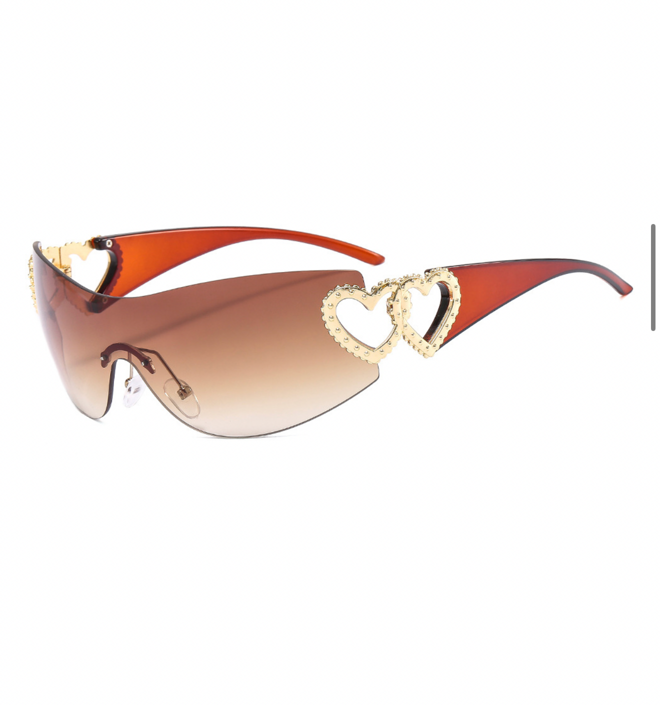 Sunglasses Rimless One-Piece Sunglasses For Women