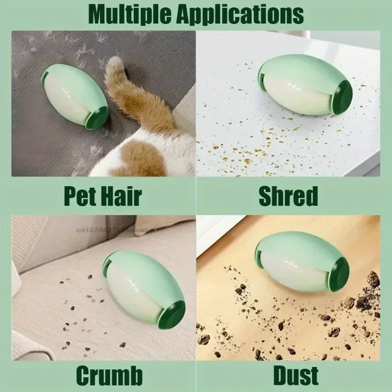 Magic Lint-Free Roller Duo — Reusable Pet Hair & Lint Remover Set
