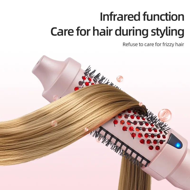 Magic Style Ionic Hair Brush - Curl & Straighten in One