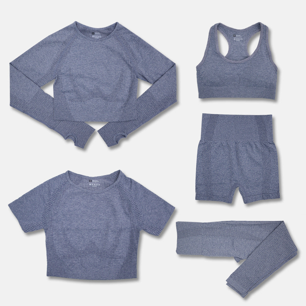 Women's Workout Yoga Set - Stylish Athletic Outfit