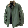 Men's Coat Plus Size Loose Jacket All-matching Lapel Top