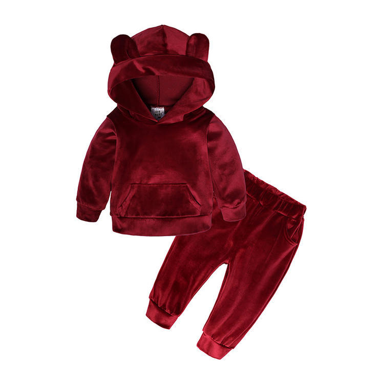 Baby Boy & Girl Winter Cotton Clothes - Warm Kids Outfit Set
