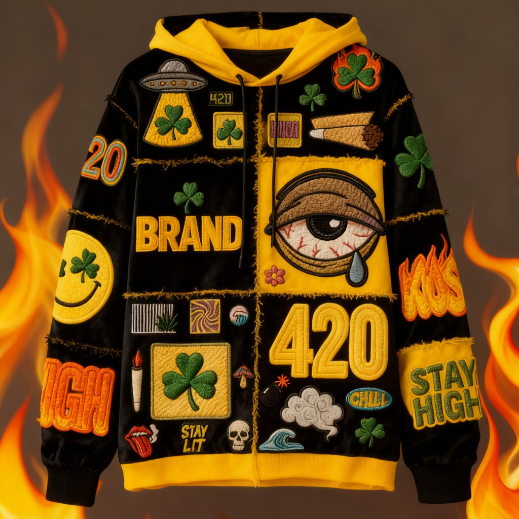 Fashion Casual Printed 420 Sweater