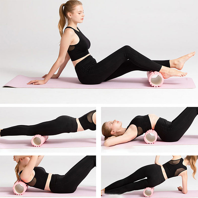 Yoga Foam Roller - Deep Tissue Muscle Recovery & Massage Tool