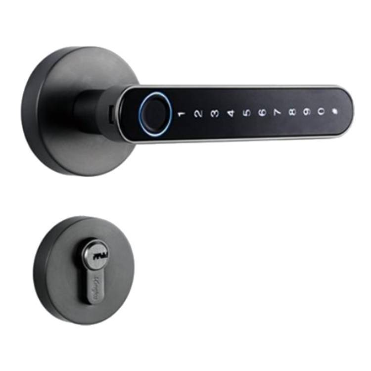 Smart Keyless Door Lock - Fingerprint & Code Entry