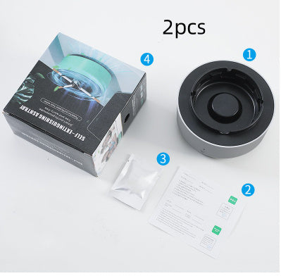 Smart Smoke Removal Ashtray - Air Purifying Smokeless Ashtray