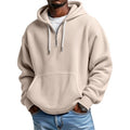 Men's Double Hood Zipper Hooded Sweater