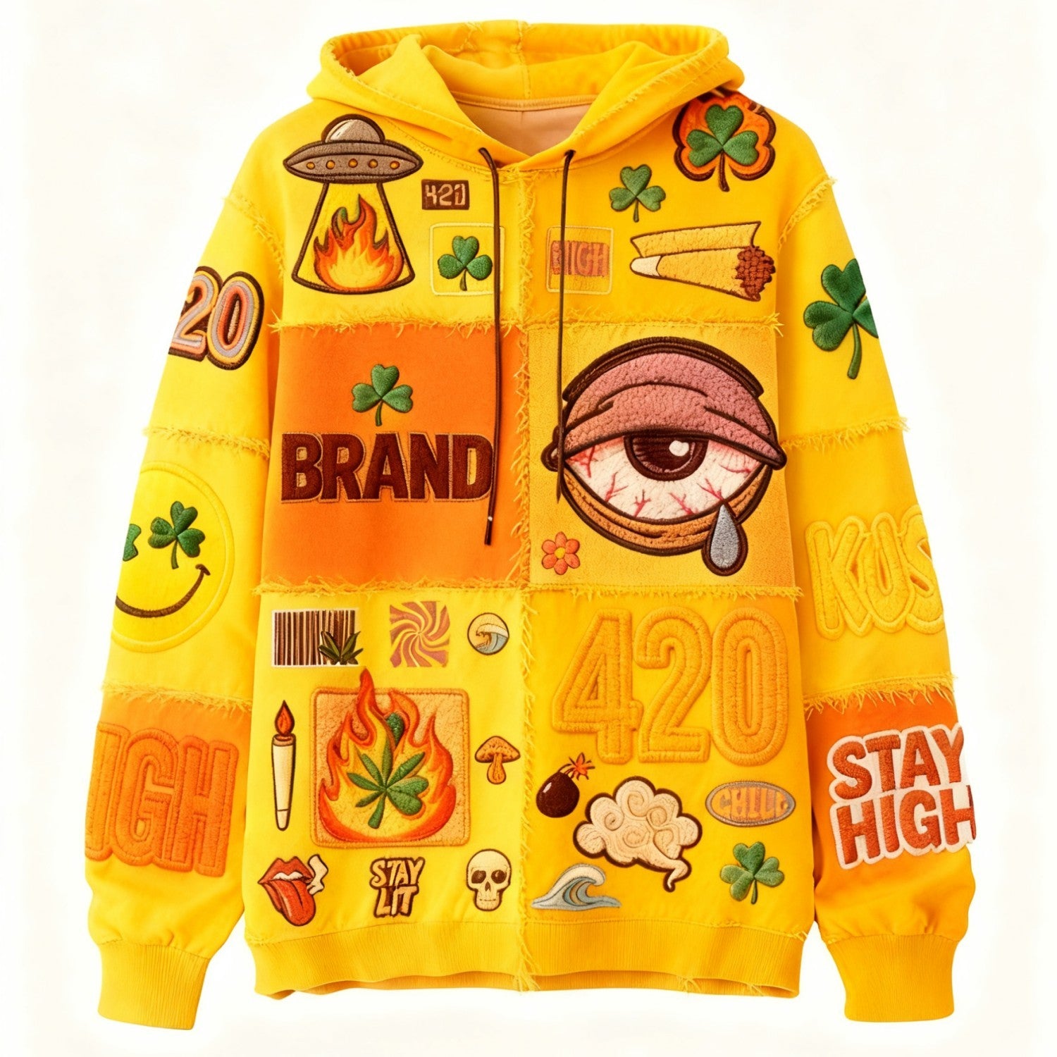 Fashion Casual Printed 420 Sweater