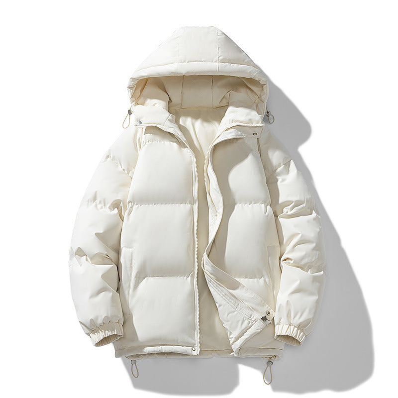 Men's Thickened Zip-Up Hoodie Jacket - Warm Winter Coat