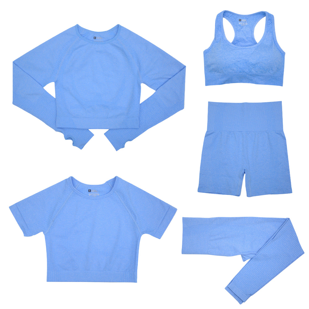 Women's Workout Yoga Set - Stylish Athletic Outfit