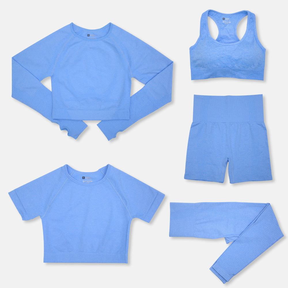 Women's Workout Yoga Set - Stylish Athletic Outfit