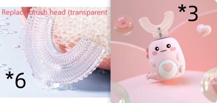 Kids U-Shaped Electric Toothbrush - 360° Automatic Cleaning
