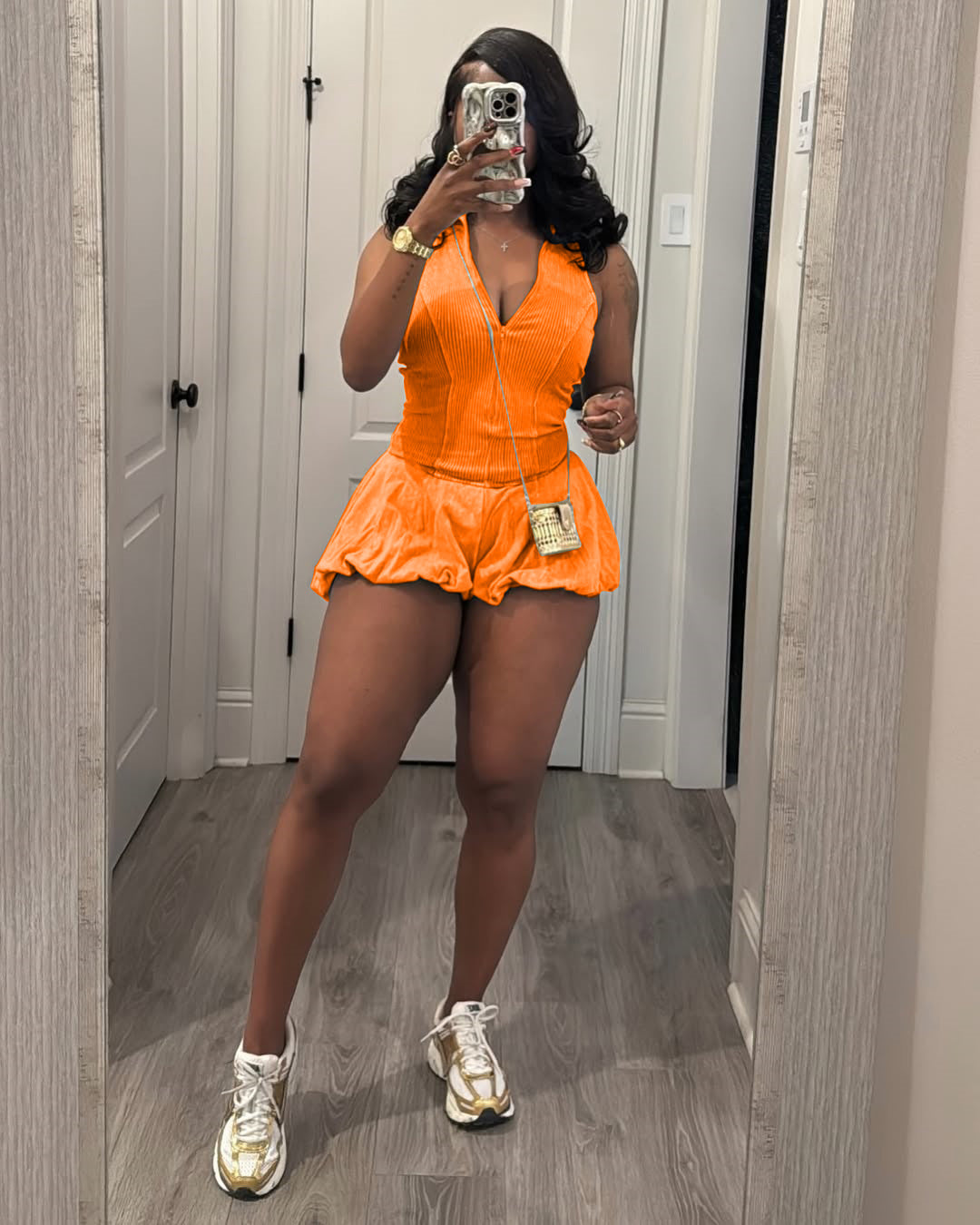 Women Casual Washed Sleeveless Romper