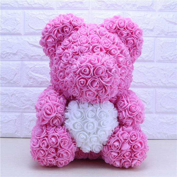 Creative Rose Doll Heart Bear - Romantic Gift for Her