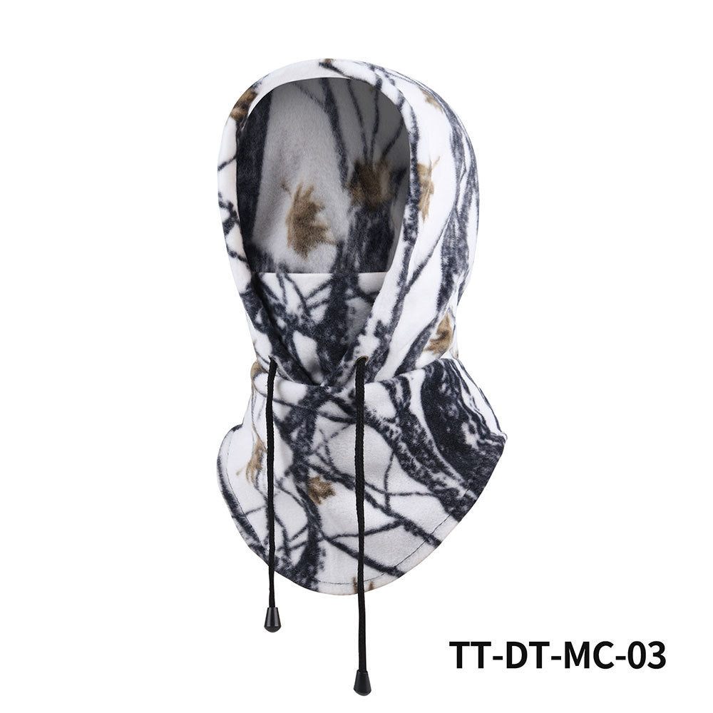 Windproof Outdoor Sports Ski Mask Scarf Cold Protection Hat Gear Camouflage Design for Winter Activities