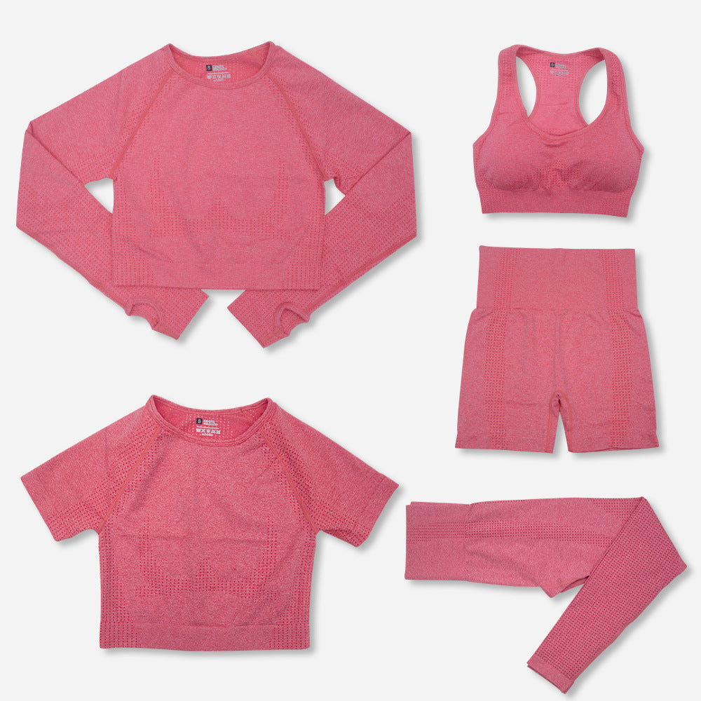 Women's Workout Yoga Set - Stylish Athletic Outfit