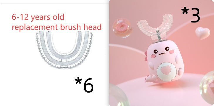 Kids U-Shaped Electric Toothbrush - 360° Automatic Cleaning