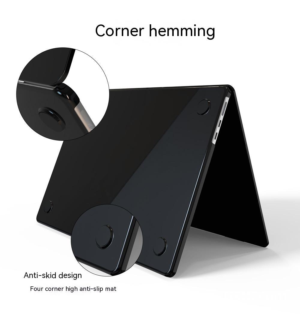 Apple MacBook Protective Case Durable Design for Laptop 105-bulb-colorful Black Shell Compatible with MacBook Pro Air & iPhone Models
