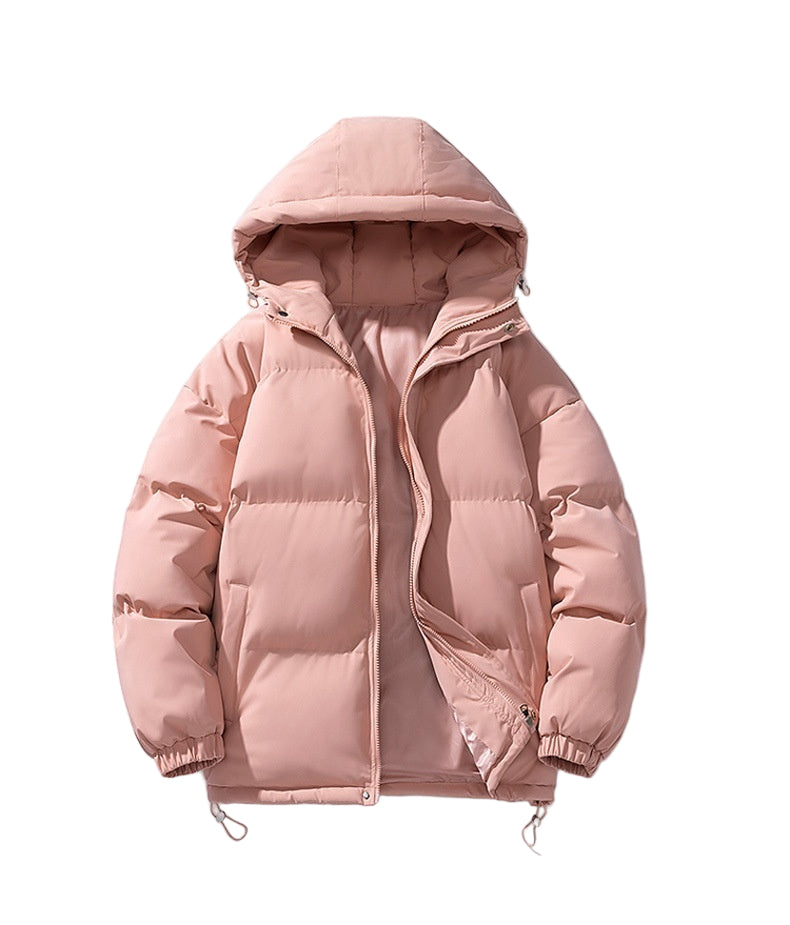 Men's Thickened Zip-Up Hoodie Jacket - Warm Winter Coat