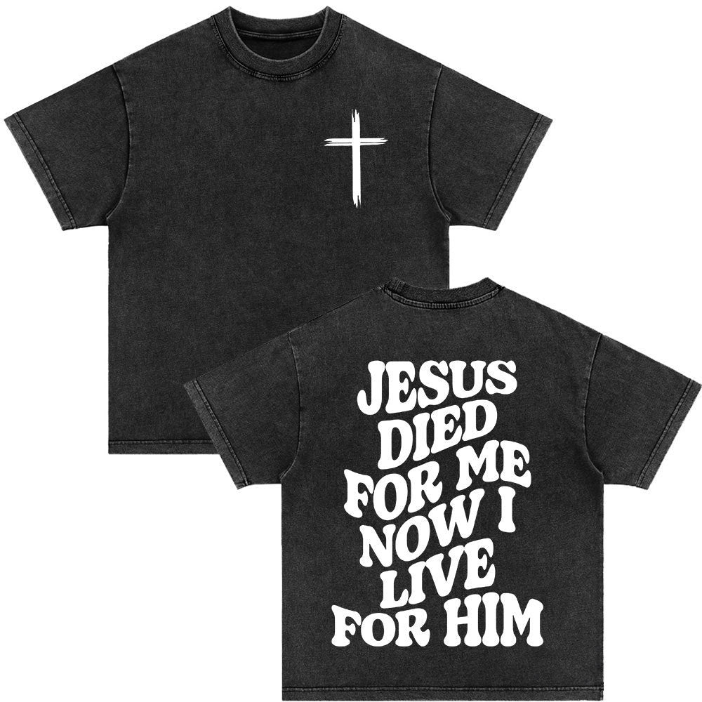 Bible Verse Retro Washed T-shirt
