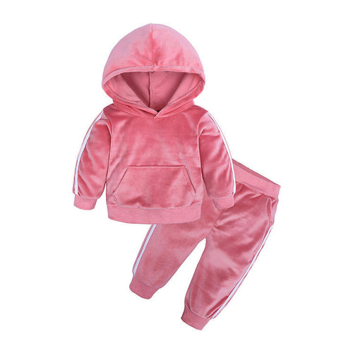 Baby Boy & Girl Winter Cotton Clothes - Warm Kids Outfit Set