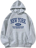 Unisex Letter Pattern Hoodie Pullover Sweater