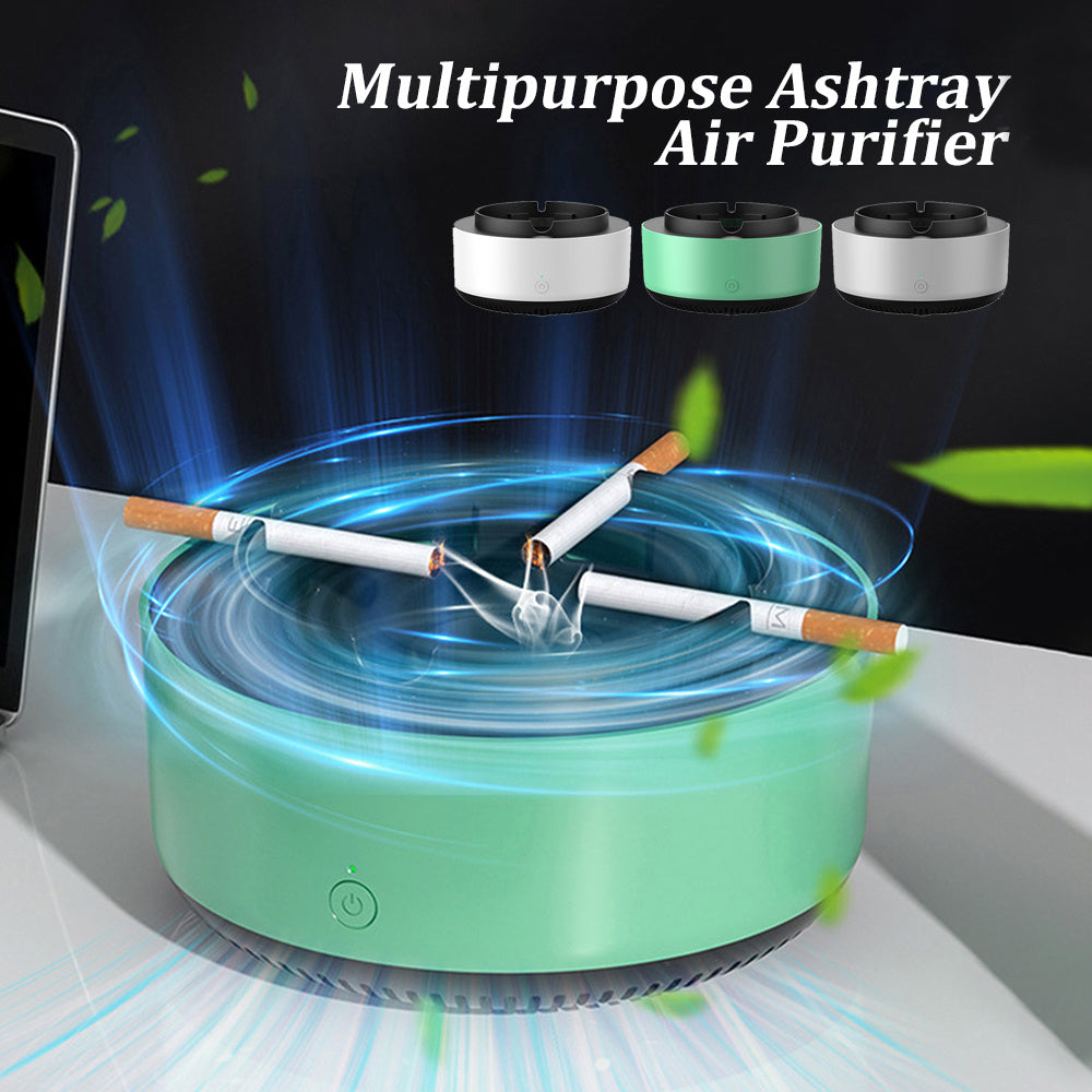 Smart Smoke Removal Ashtray - Air Purifying Smokeless Ashtray