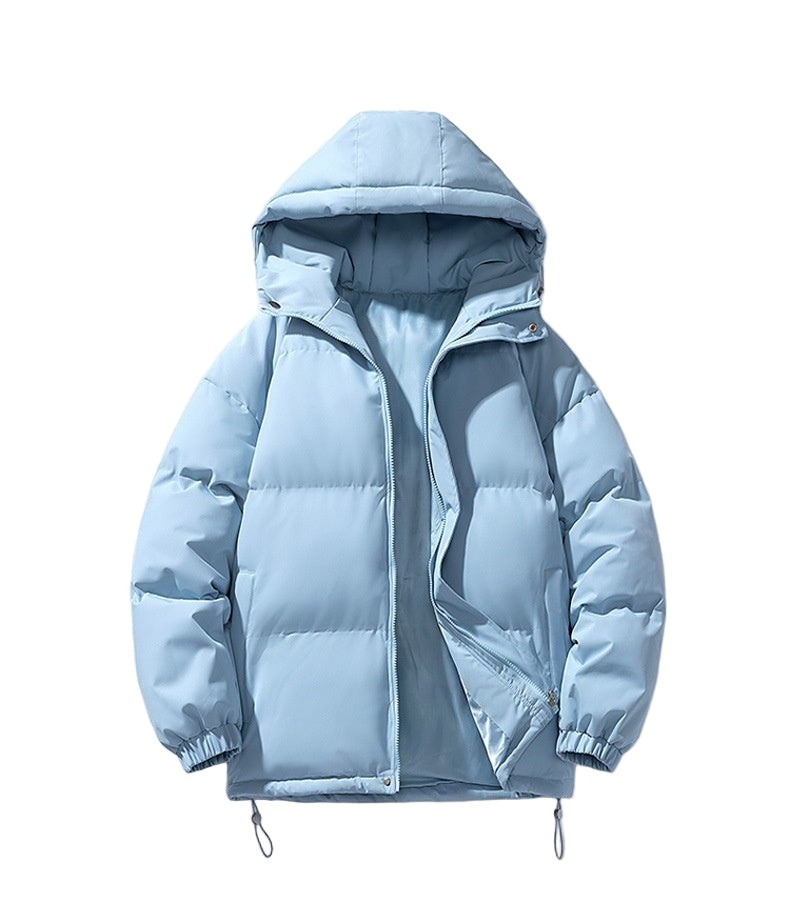 Men's Thickened Zip-Up Hoodie Jacket - Warm Winter Coat