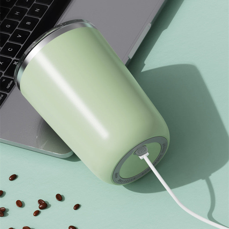 350ml Automatic Self-Stirring Mug - Electric Stainless Steel Mixing Cup