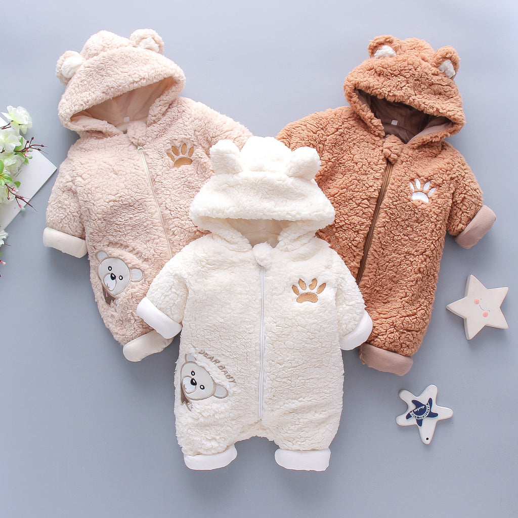 Winter Baby Boy & Girl Romper - Soft Cotton One-Piece Baby Clothes